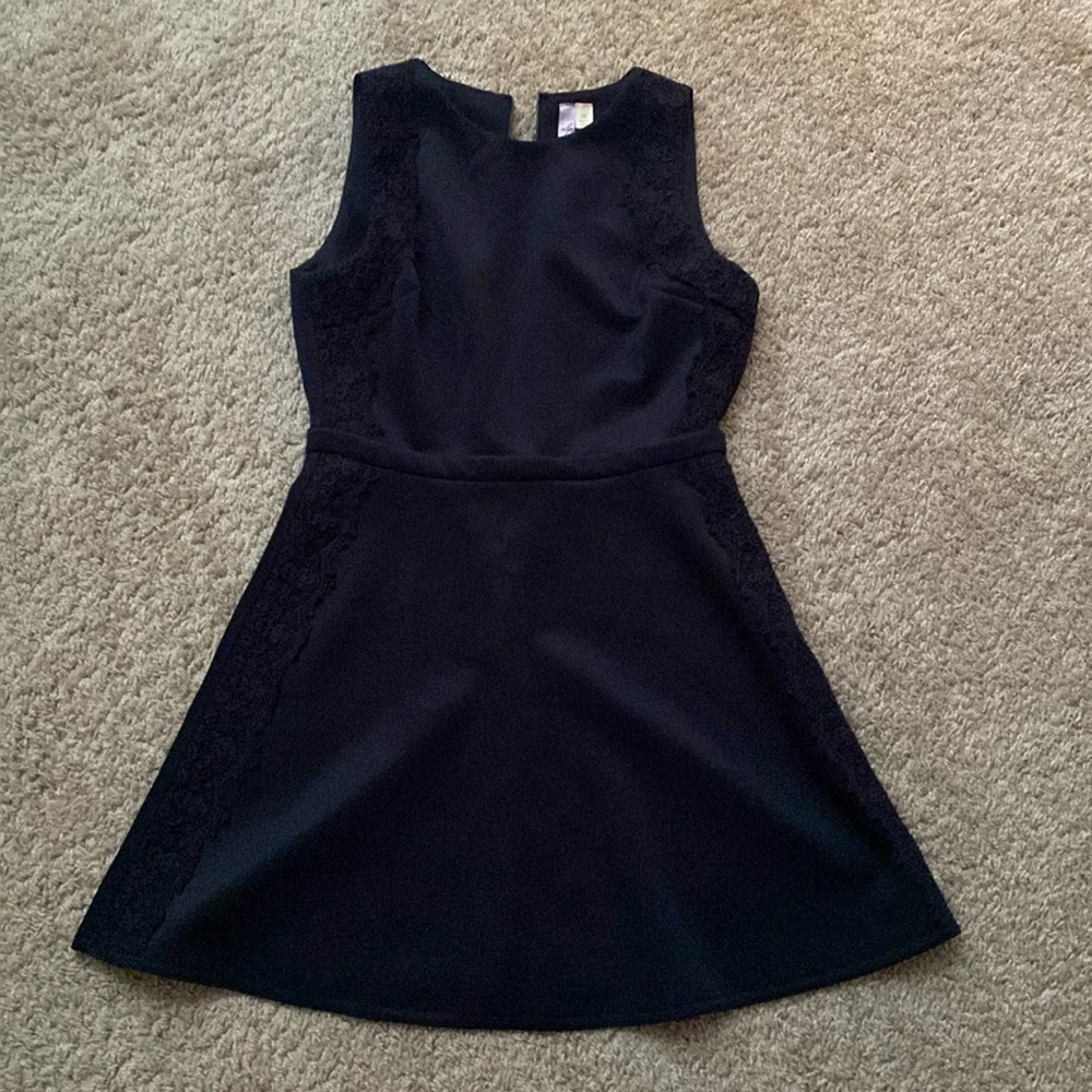navy blue medium dress